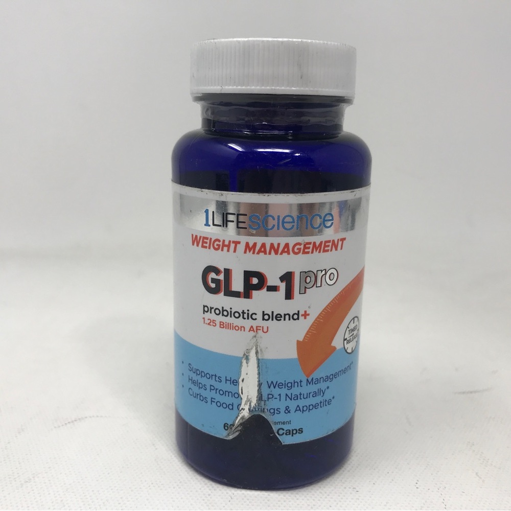 1Life Sci ence GL P- 1 Supple ment, 60 Veg Cap - SEALED